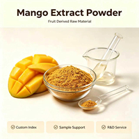 Poudre d'extrait de mangue séchée par pulvérisation, qualité alimentaire, soluble dans l'eau, pour boissons, pâtisseries, pigments et arômes, encre, Tide Biotech