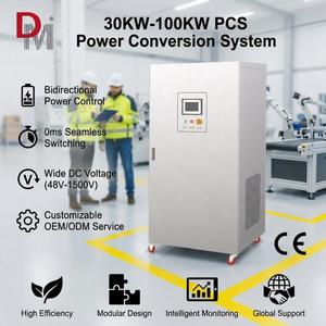 ระบบกักเก็บพลังงานไฮบริดเฟสเดียว Deming DMPCS-10KW 10KW พร้อมระบบป้องกัน IP65 แรงดันไฟฟ้าระบบ 380V สำหรับแบตเตอรี่บ้านพักอาศัย - Product Image 1