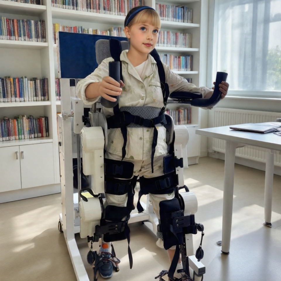 Rehabilitation Therapy Walker, Lower Limb Exoskeleton Robot, Home ...