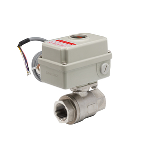 Actuador a Prueba de Explosiones de Bajo Torque Zx con Válvulas de Bola Roscadas Ac230v 9s Base Metálica 304 Dn25 - Product Image 2