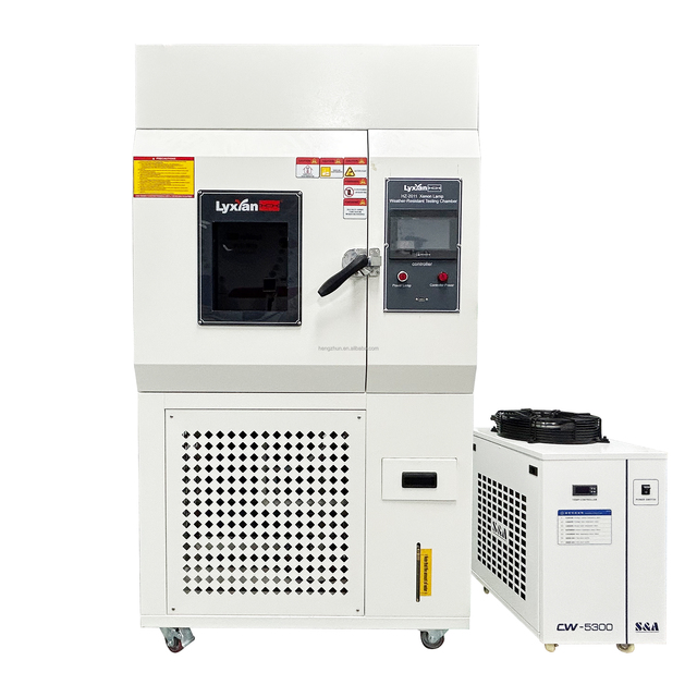 Compact Xenon Arc Weathering Chamber | ASTM D904/D4799 Support | Small Sample Fixture (Birdcage) | Fast UV Aging Test