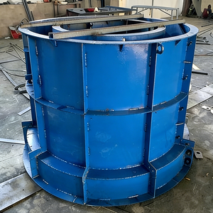 Molde para Alcantarilla de Hormigón, Molde de Acero para Pozo de Inspección de <span class=keywords><strong>Cemento</strong></span> Prefabricado para Proyectos de Drenaje de Alcantarillado, Tamaño Personalizado - Product Image 6