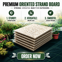 Panneau OSB (Oriented Strand Board) pour la construction de toitures et de murs, panneau structurel