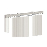 Rideaux de fenêtre électriques automatiques super silencieux pour la maison, le bureau, l'hôtel, rideaux occultants verticaux en PVC