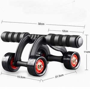 Rodillo Abdominal Multifuncional para Ejercicios Musculares, Equipo de Entrenamiento de Cuatro Ruedas, Rodillos AB para Entrenamiento de Fuerza del Core - Product Image 6