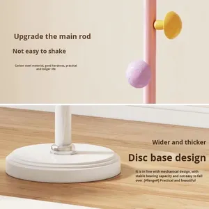 <span class=keywords><strong>Appendiabiti</strong></span> da Terra Multifunzionale a Forma di Fungo in Metallo per Camera da Letto delle Bambine - Product Image 3