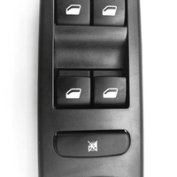 Interrupteur de lève-vitre électrique avant gauche en verre 307, bouton de commande de lève-vitre, interrupteur de commande de lève-vitre électrique 6554QA 6554KT