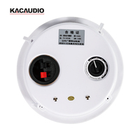 KACAUDIO 801G Haut-parleur de plafond à profil bas et large couverture, en matériau personnalisé, pour cinémas maison, son clair