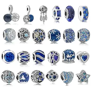 Custom Logo Private Brand Charms Plata 925 Charm Bracelets Bulk 925 Sterling Silver Charms Fashion Jewelry Jewelry Sets