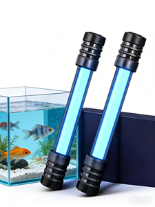 Lampe germicide submersible UV spéciale pour <span class=keywords><strong>aquarium</strong></span>, lampe de désinfection pour <span class=keywords><strong>aquarium</strong></span>, lampe UV pour éliminer les <span class=keywords><strong>algues</strong></span> dans les étangs à poissons, purification de l'eau - Product Image 2