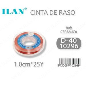 ริบบิ้นเซรามิกซาติน 1.0 ซม. 25 หลา อุปกรณ์งานฝีมือ - Product Image 3