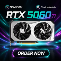 Kartu Grafis Grosir OEM RTX 5060 Ti 8GB GDDR7 4608 Core 128-bit PCIe 5.0 GPU Gaming Kartu Video