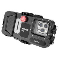 Version BT améliorée étui étanche universel plongée natation surf sous-marin 98ft 30m étui de plongée professionnel pour téléphone portable