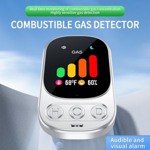 Detector de Fugas de Gas Natural/<span class=keywords><strong>Propano</strong></span>/<span class=keywords><strong>Metano</strong></span>/<span class=keywords><strong>Butano</strong></span>/GLP 3 en 1 2026, Alta Precisión, Alarma Digital Enchufable, Alarma Sonora de 85 dB - Product Image 3