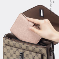 Portefeuille de voyage en cuir véritable pour femme, étanche, fin, avec porte-cartes, protection RFID multifonctionnelle