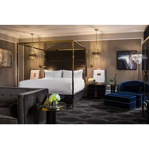 5 Star Fairmont Hotel Vancouver Luxury Custom Hotels Bedroom Set Furniture Hospitality Furniture Manufacturer Room Sets