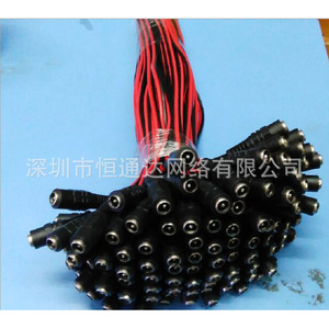 Dc Power Cable 5.5x2.1mm Red Black Wire Female Connector <b>12V</b> Security Camera Supply Cable Male Female <b>Plug</b> - Product Image 2
