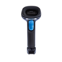 Escáner de Código de Barras USB Manos Libres con Soporte Ajustable, Escaneo Continuo 1D para Puntos de Venta y Supermercados