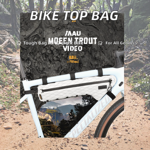 Bolsa de Tubo Superior para Bicicleta Rhinowalk de 2.1 Litros, Ligera, de Nailon, para Bicicletas de Gravel/Carretera, para Ciclismo de Larga Distancia - Product Image 2