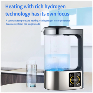 เครื่องผลิตน้ำไฮโดรเจนไฟฟ้าขนาด 2 ลิตร แบบพกพา พร้อมขวดกรองไทเทเนียม - Product Image 4