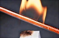 Tube chauffant électrique infrarouge en fibre de carbone pour chauffe-eau, à quartz, à combustion sèche, petit modèle