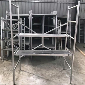 Couche d'alliage réglable d'échafaudage à anneau de verrouillage à chevalet en acier mobile galvanisé et d'échafaudage à anneau bon marché - Product Image 5