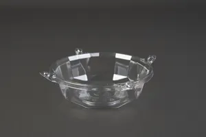 Fancy Diamond Shape Disposable Food Plastic Box For Salad Or Fruit