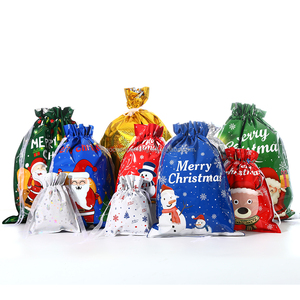 Offerta Speciale Decorazioni Natalizie <span class=keywords><strong>Sacchetti</strong></span> Regalo di Natale con Coulisse <span class=keywords><strong>Sacchetti</strong></span> per Dolci - Product Image 1
