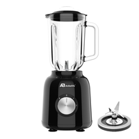 Mixeur de table Anbo pour glace pilée, 5 vitesses, 4 lames en acier inoxydable, robot culinaire domestique, presse-agrumes, mixeur, broyeur, hachoir, OEM ODM