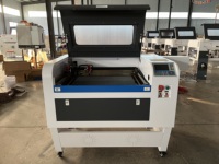 Machine de découpe et de gravure laser CO2 CNC 6040 80W/100W 6090 avec caméra CCD pour bois, papier et rail de guidage PMI