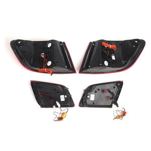 Luces traseras LED CZPINCHEN para BMW Serie 5 F10 F18 2010-2016 estilo escamas de dragón rojo - Product Image 5