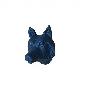Wolf Head Cast Iron Sand Casted Drawer Handle Farmhouse Style Round Kitchen Cabinet <b>Knob</b> Antirust Eco-Friendly Durable Design - Product Image 6