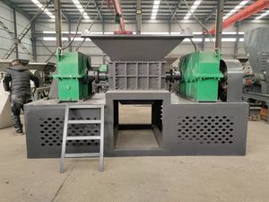 Aluminium Recycling Big Machine/Zwei-Wellen-Akten vernichter/Metall zer kleinerer Zum Verkauf - Product Image 2