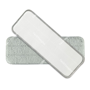 Ajustement pour Xiaomi Mijia <span class=keywords><strong>Deerma</strong></span> TB500 TB800 vadrouille à eau 360 tête de tampon de nettoyage de sol rotatif tampon lavable amovible tissu en Fiber - Product Image 5