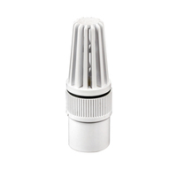 Vanne de fond à union simple en PVC pour conduite d'eau, norme ANSI, toutes tailles, garantie 3 ans