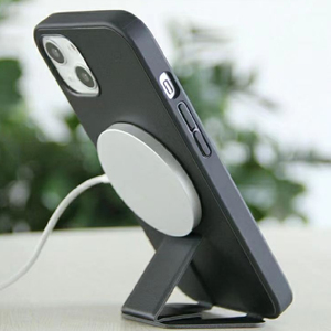 เคสโทรศัพท์หนัง PU แบบแม่เหล็กสำหรับ iPhone 15 14 13 <span class=keywords><strong>12</strong></span> 11 พร้อมขาตั้งพับได้และฝาปิดมือถือ - Product Image 2