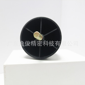 Adjustable Black Plastic Furniture Leg <b>Pad</b> With Screw For Cupboard 57mm - Product Image 4