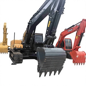 Excavatrice sur chenilles Hyundai R220-9S d'occasion, 21,9 tonnes, avec moteur Cummins, hydraulique HYUNDAI, 100-3000 heures, construction durable - Product Image 1