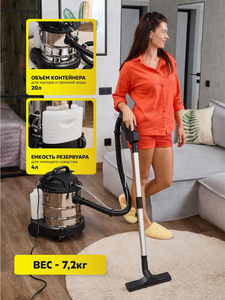 Bucket Type Wet Dry <b>Spray</b> Suction Fabric Sofa Cleaning Machine All-in-One Household Non-Dismantle <b>Cleaner</b> for Carpet Curtain Mat - Product Image 6
