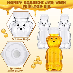 Envase Personalizado en Forma de Oso, Botellas de Plástico PET de 400ml, 500ml y 700ml para Bebidas - Product Image 3