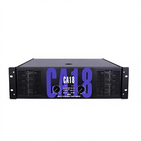 Système audio karaoké YFY-CA18, amplificateur professionnel en métal, AC220V 20Hz-20KHz 1200W 3U stéréo, amplificateurs de puissance élevée pour extérieur