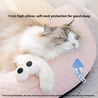 Tapis rafraîchissant pour animaux de compagnie motif monstre de dessin animé, coussin matelassé en peluche avec billes de glace et éponge en coton PP pour chats et chiens