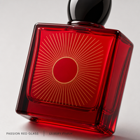 Flacon de parfum vide en verre personnalisé de 30 ml avec bouchon argenté, boîte de présentation en carton, flacon rechargeable, vente en gros, logo personnalisé
