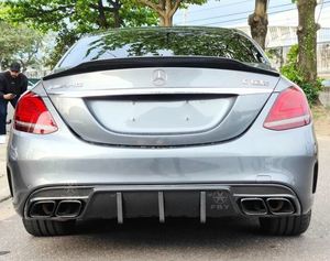 Diffusore Paraurti Posteriore di Alta Qualità in Stile OTM in Fibra di Carbonio per Mercedes Benz W205 Classe C C63 Berlina <span class=keywords><strong>2017</strong></span>+ Kit Carrozzeria in Fibra di Carbonio - Product Image 5