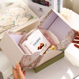 Bán buôn tùy chỉnh Valentine giấy sang trọng Hội Đồng Quản trị hộp quà tặng với Ribbon Hot Bán sinh nhật Hộp Quà tặng đám cưới cho doanh nghiệp nhỏ - Product Image 4