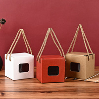 Boîte d'emballage de thé en papier kraft personnalisée avec logo, impression UV, pour serviettes, souvenirs, ou boîte vide pour poires d'automne