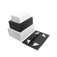 Boîte-cadeau d'emballage de luxe magnétique personnalisé en papier pliable pour les entreprises