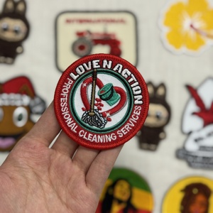 แผ่นปักที่กำหนดเองในหลากหลายสไตล์รีดบนเสื้อผ้ากระเป๋าเตารีดเป็นมิตรต่อสิ่งแวดล้อมบนแผ่นแปะ - Product Image 3