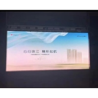 Écran d'affichage LED transparent couleur holographique 4K, mur vidéo publicitaire, lisible en plein soleil, P3.9, 70%-90% de transparence, CE