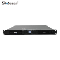 Penguat Audio Digital 2-Kanal 4200W Profesional Berdaya Tinggi dengan Layar Tampilan Temperatur 1U